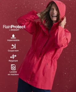 Parka courte RainProtect by Damart