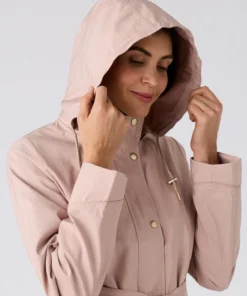 Parka légère tissu texturé satiné