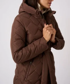 Parka longue ceinturée Thermolactyl