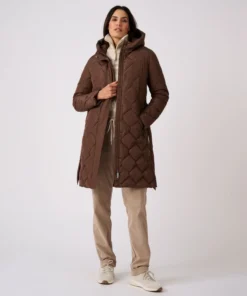 Parka longue ceinturée Thermolactyl
