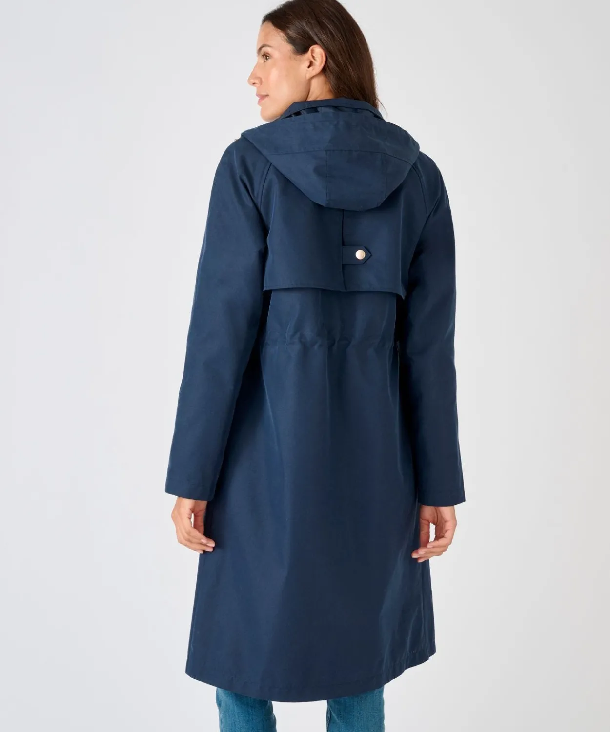 Parka longue esprit trench