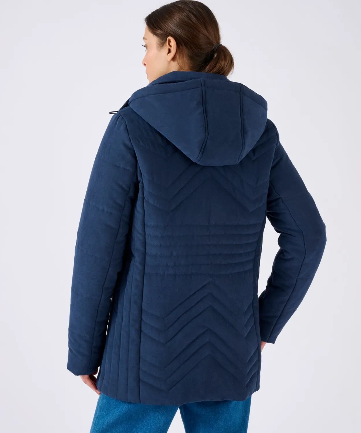 Parka matelassage fantaisie
