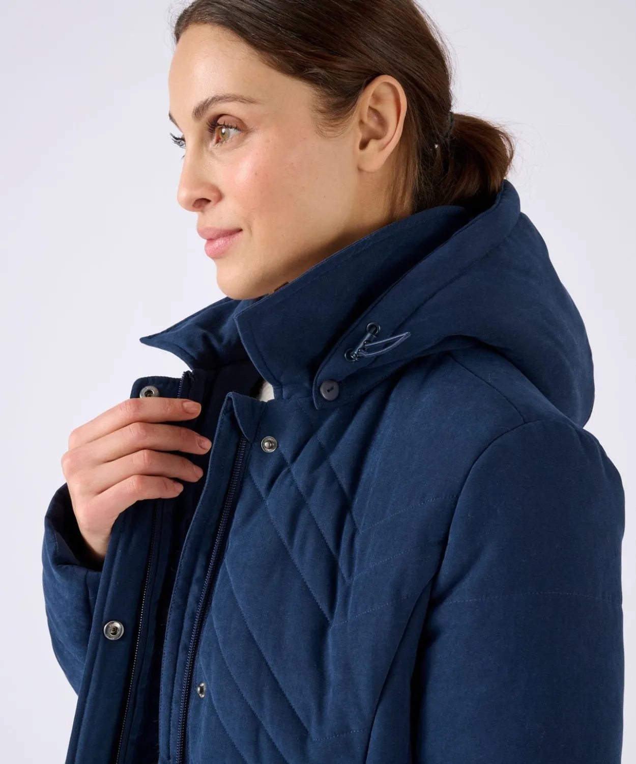 Parka matelassage fantaisie