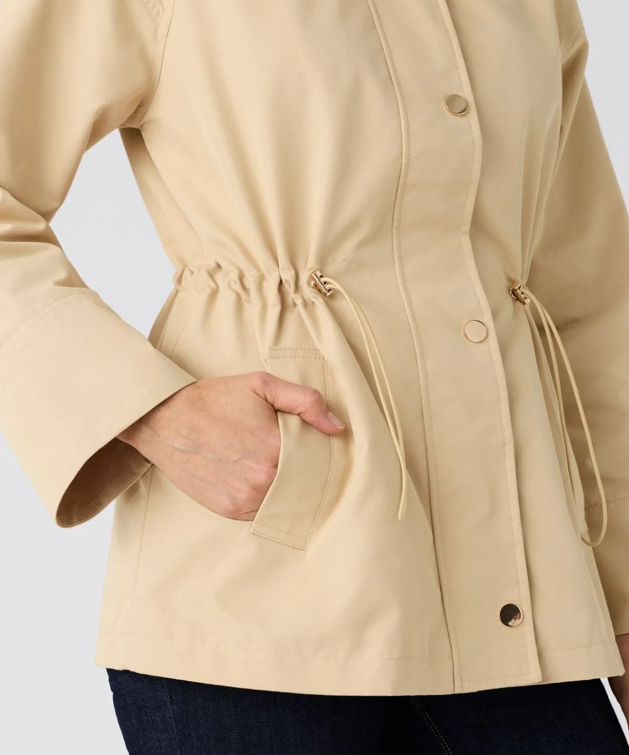 Parka souple et légère