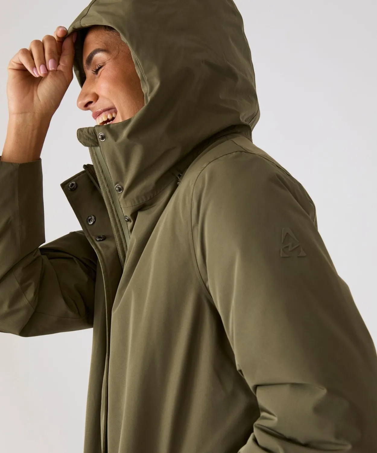 Parka Thermolactyl RainProtect by Damart, doublée maille sherpa