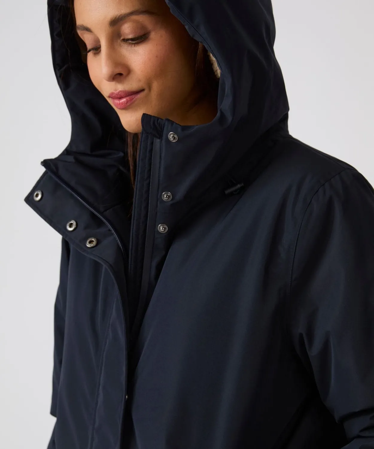 Parka Thermolactyl RainProtect by Damart, doublée maille sherpa