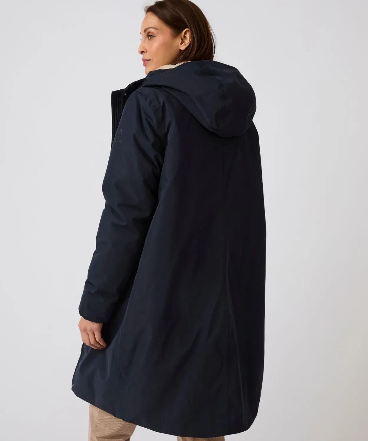 Parka Thermolactyl RainProtect by Damart, doublée maille sherpa