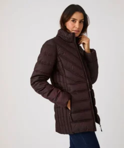 Parka tissu reliéfé Thermolactyl