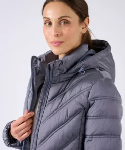 Parka tissu reliéfé Thermolactyl