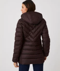Parka tissu reliéfé Thermolactyl