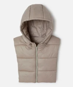 Plastron à capuche ouatiné