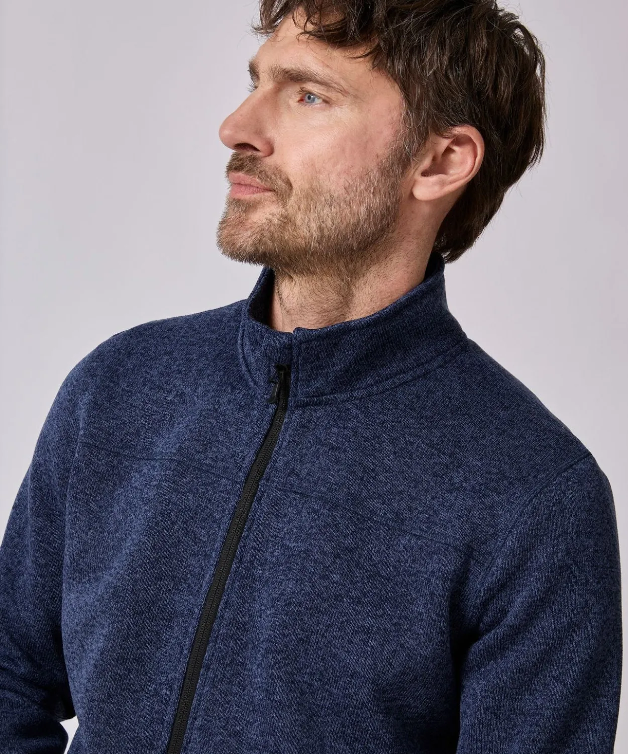 Polaire col montant Thermolactyl homme