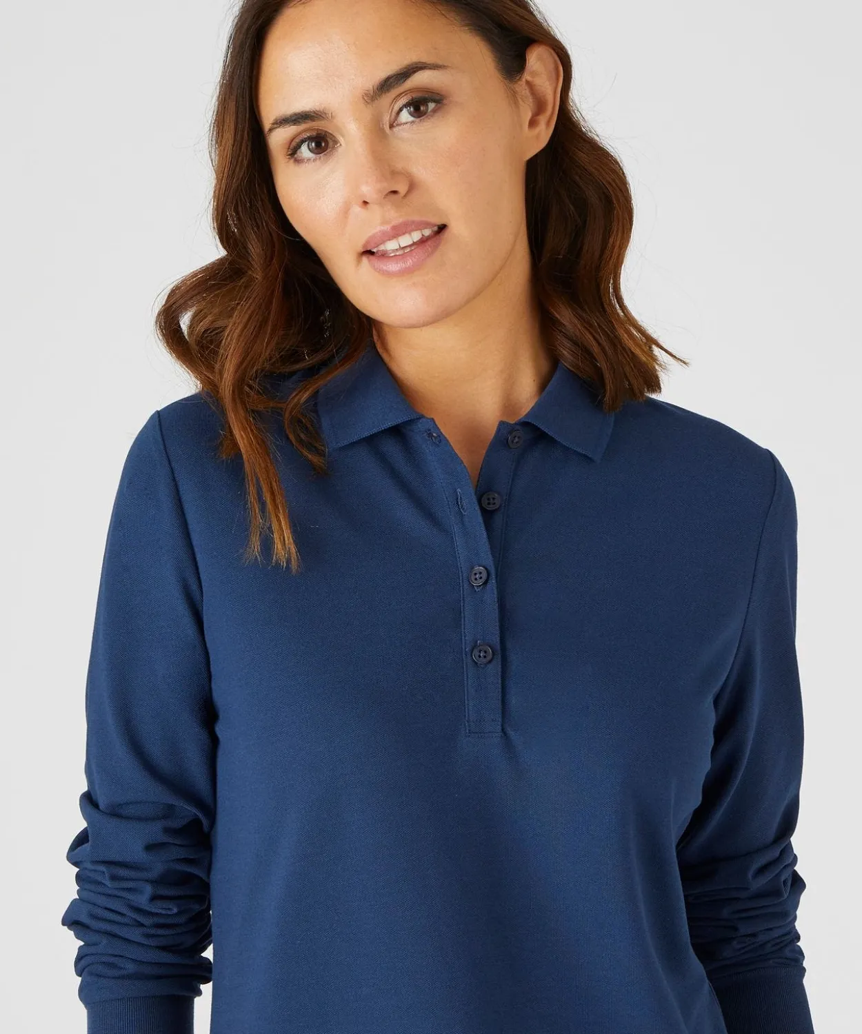 Polo maille piquée
