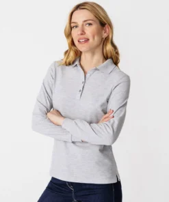 Polo maille piquée