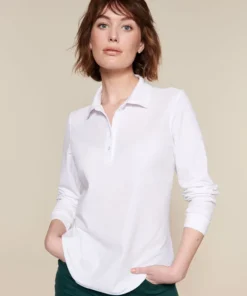Polo maille piquée