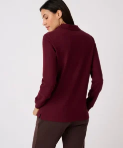 Polo maille piquée