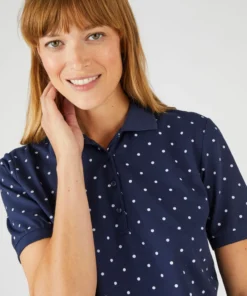 Polo maille piquée