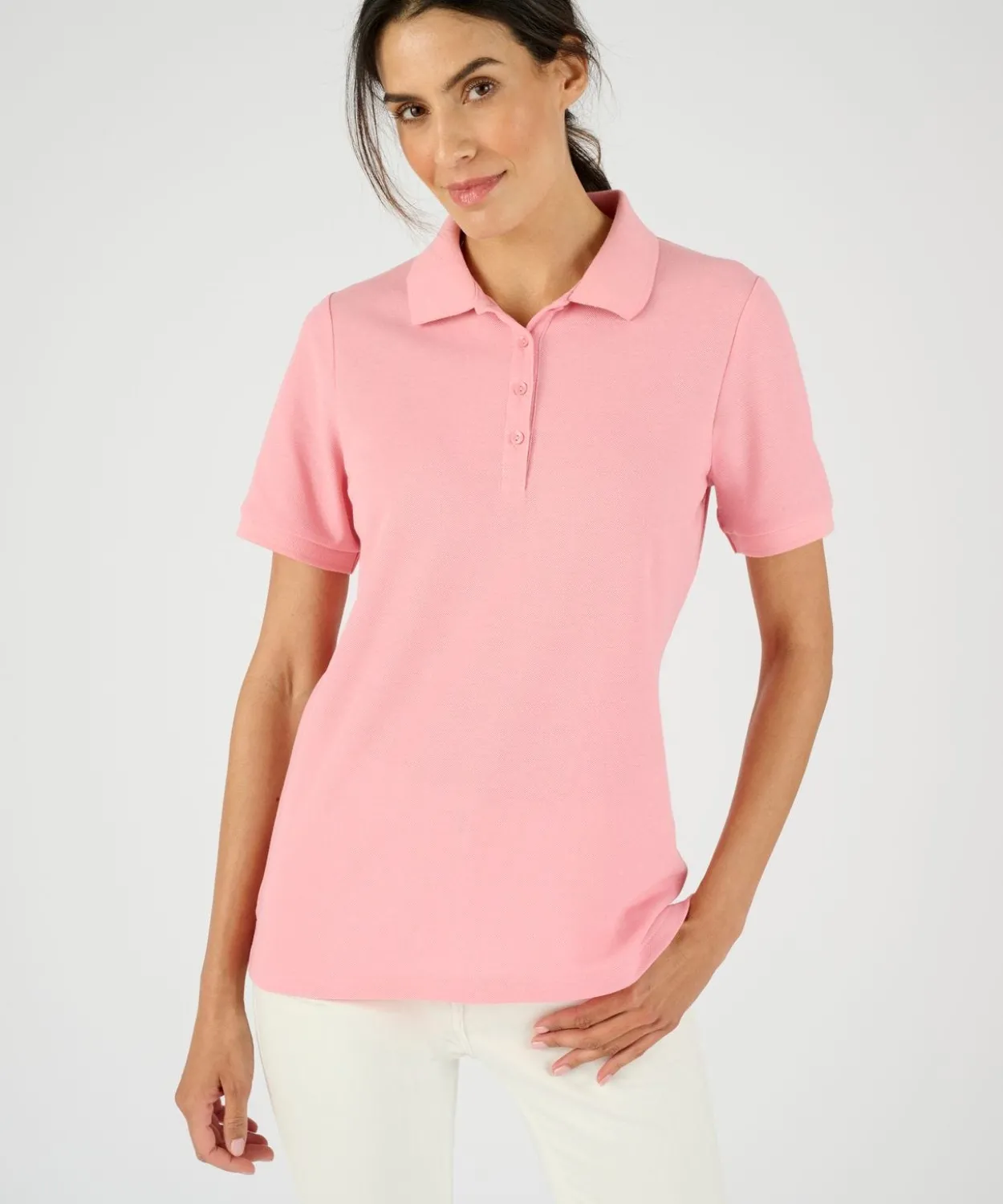 Polo maille piquée