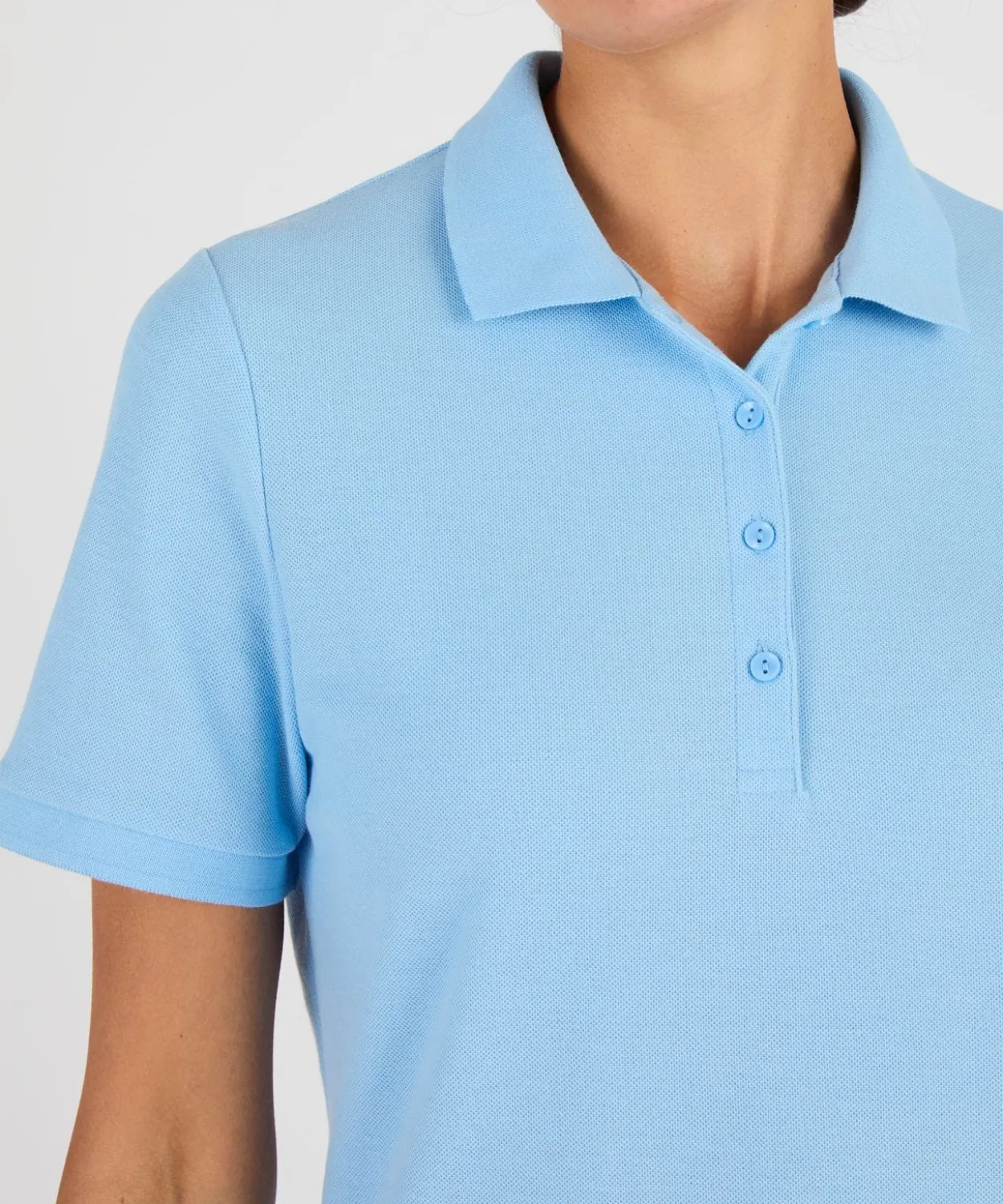 Polo maille piquée