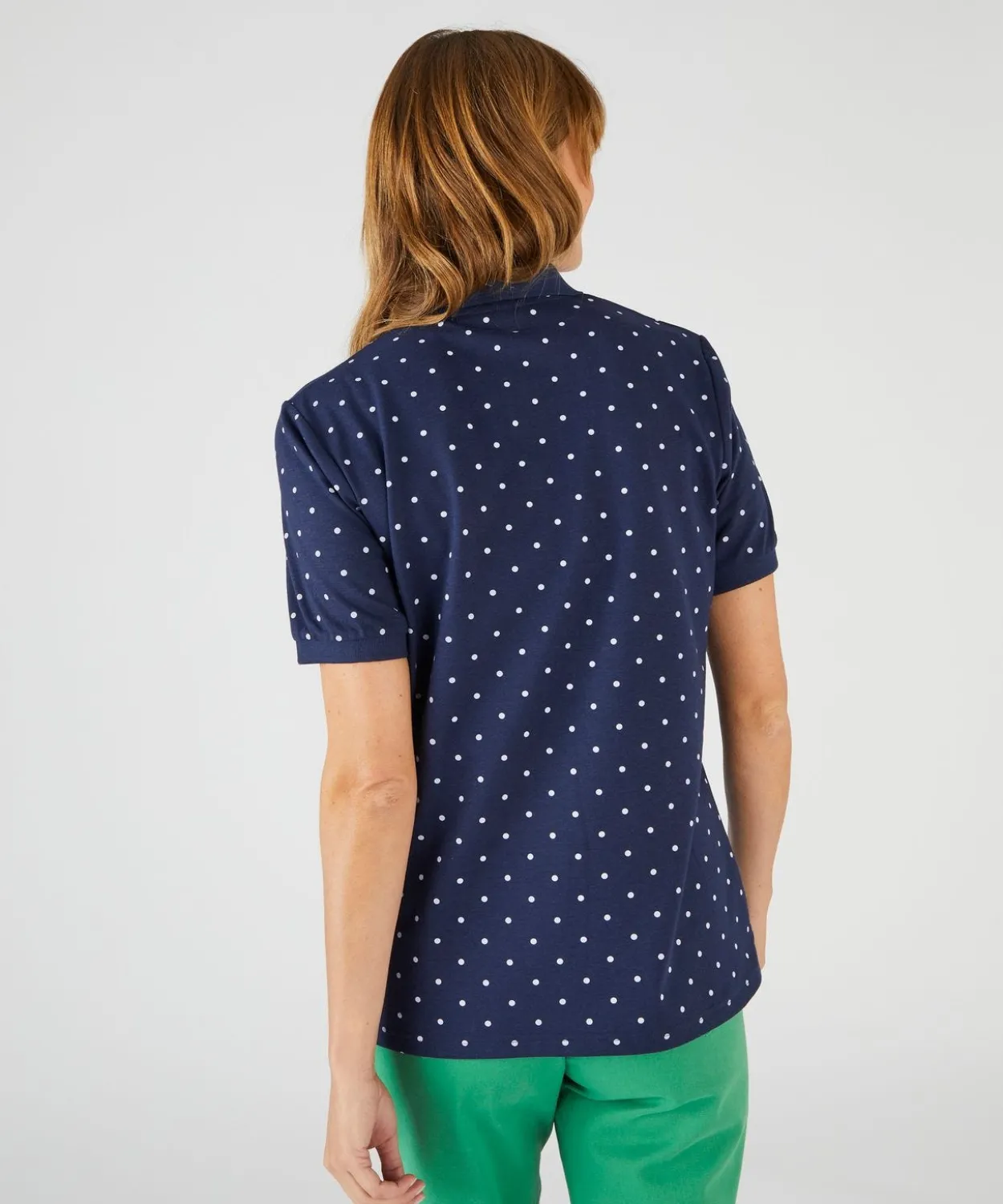 Polo maille piquée