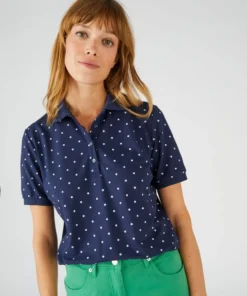 Polo maille piquée