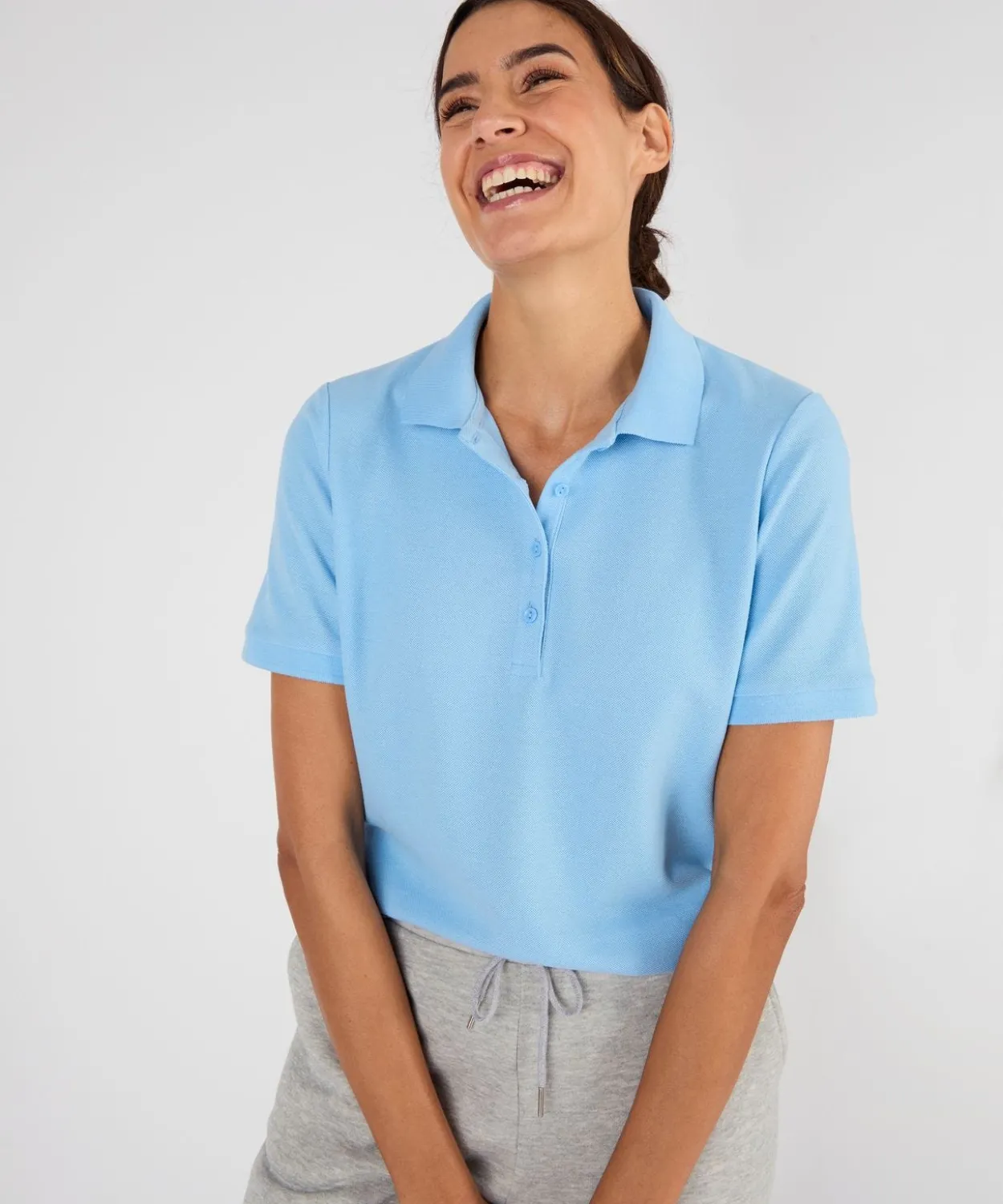 Polo maille piquée