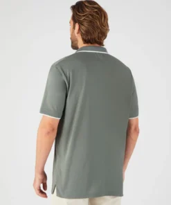 Polo manches courtes à col zippé Climatyl