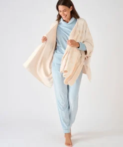 Poncho Thermolactyl en maille polaire