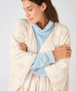 Poncho Thermolactyl en maille polaire