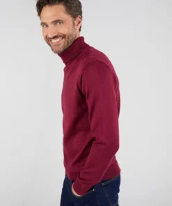 Pull classique col roulé