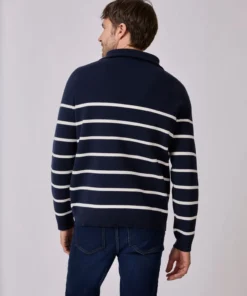 Pull col camionneur zippé