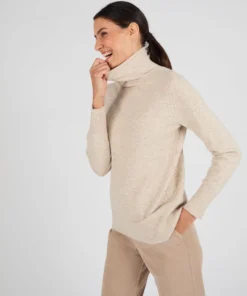 Pull col roulé fine maille Thermolactyl