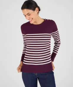 Pull côtelé uni ou rayé Thermolactyl