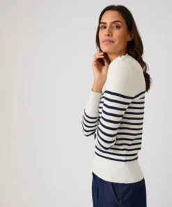 Pull côtelé uni ou rayé Thermolactyl