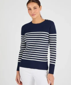 Pull côtelé uni ou rayé Thermolactyl