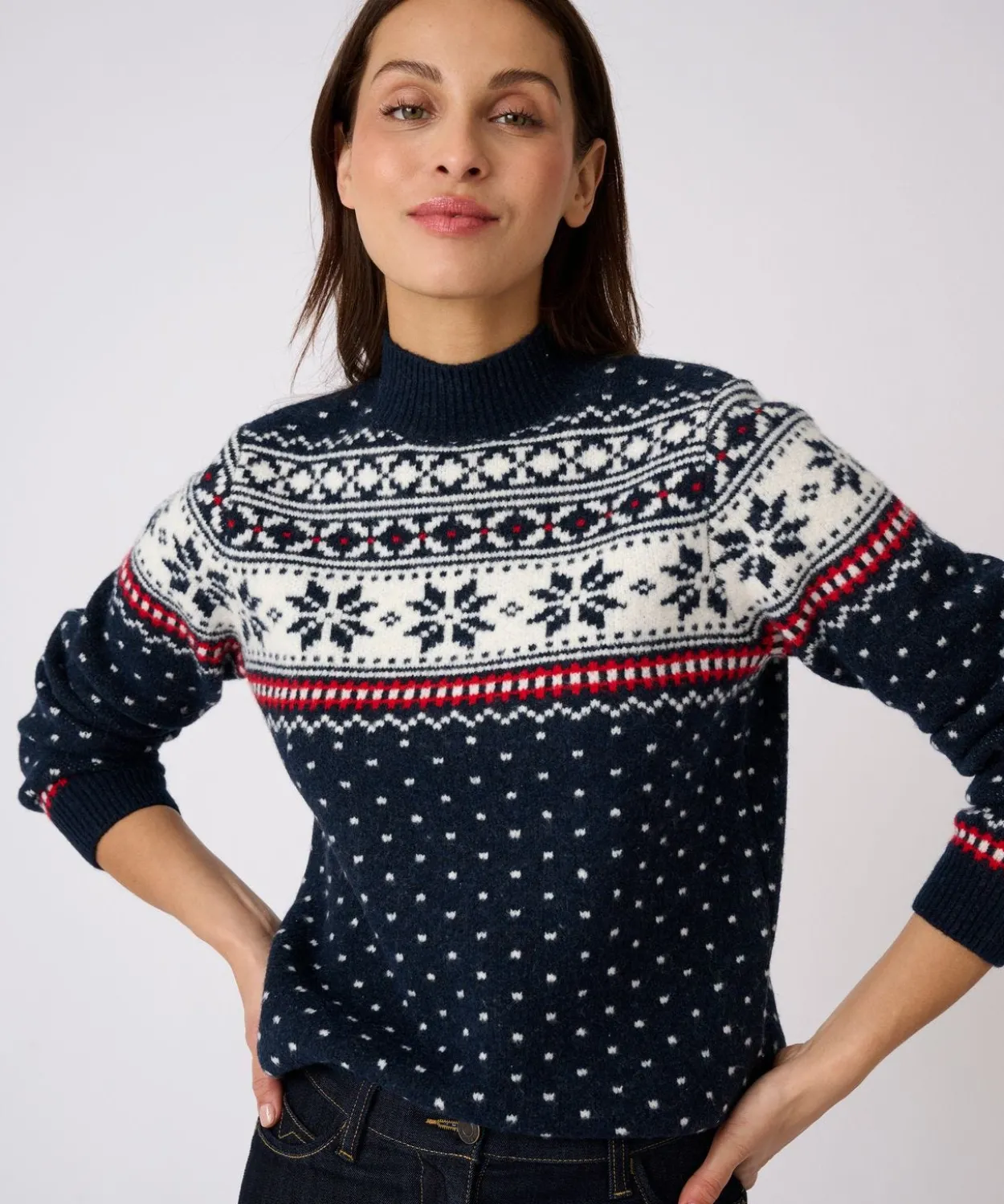 Pull de Noël femme Thermolactyl