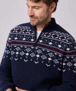 Pull de Noël jacquard