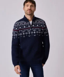 Pull de Noël jacquard