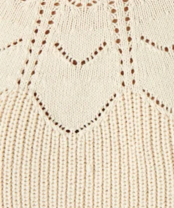 Pull détails ajourés