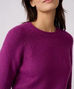 Pull fantaisie côtelée