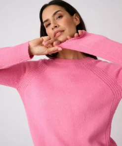 Pull fantaisie côtelée