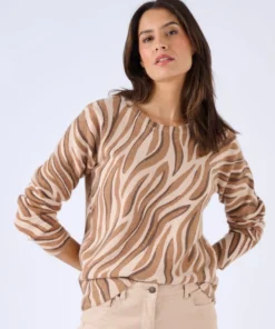 Pull imprimé animalier Thermolactyl