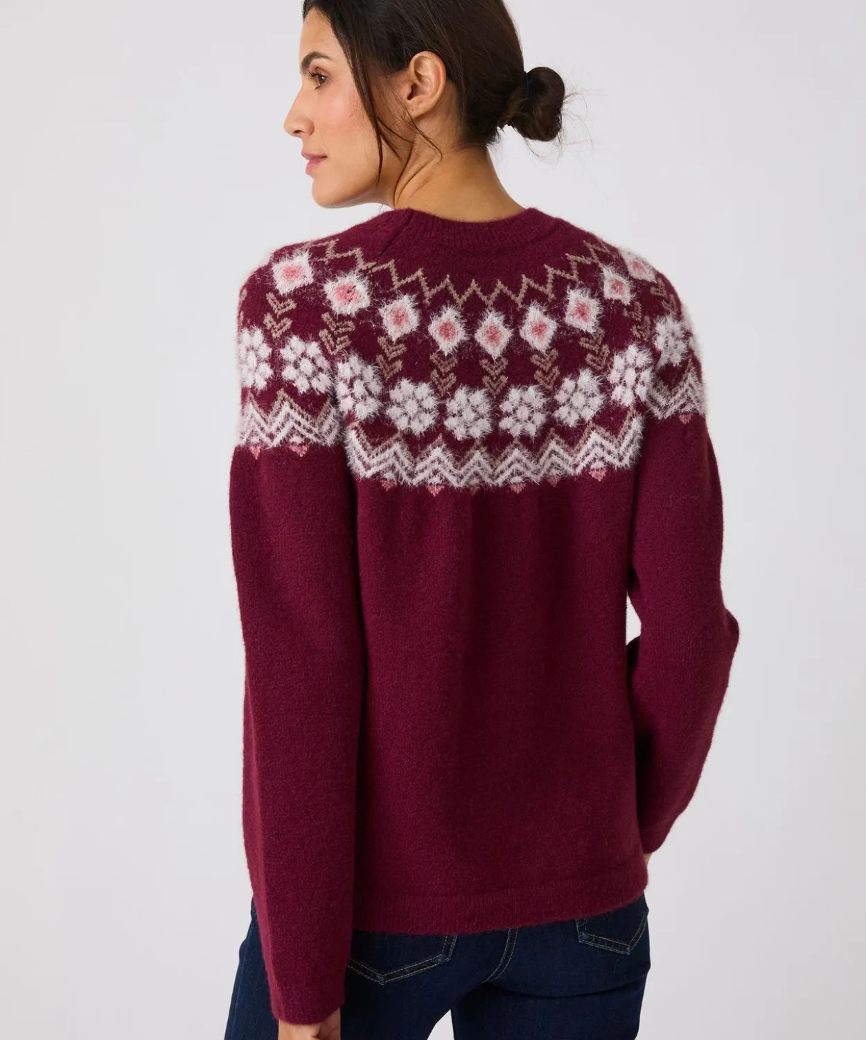 Pull jacquard Thermolactyl