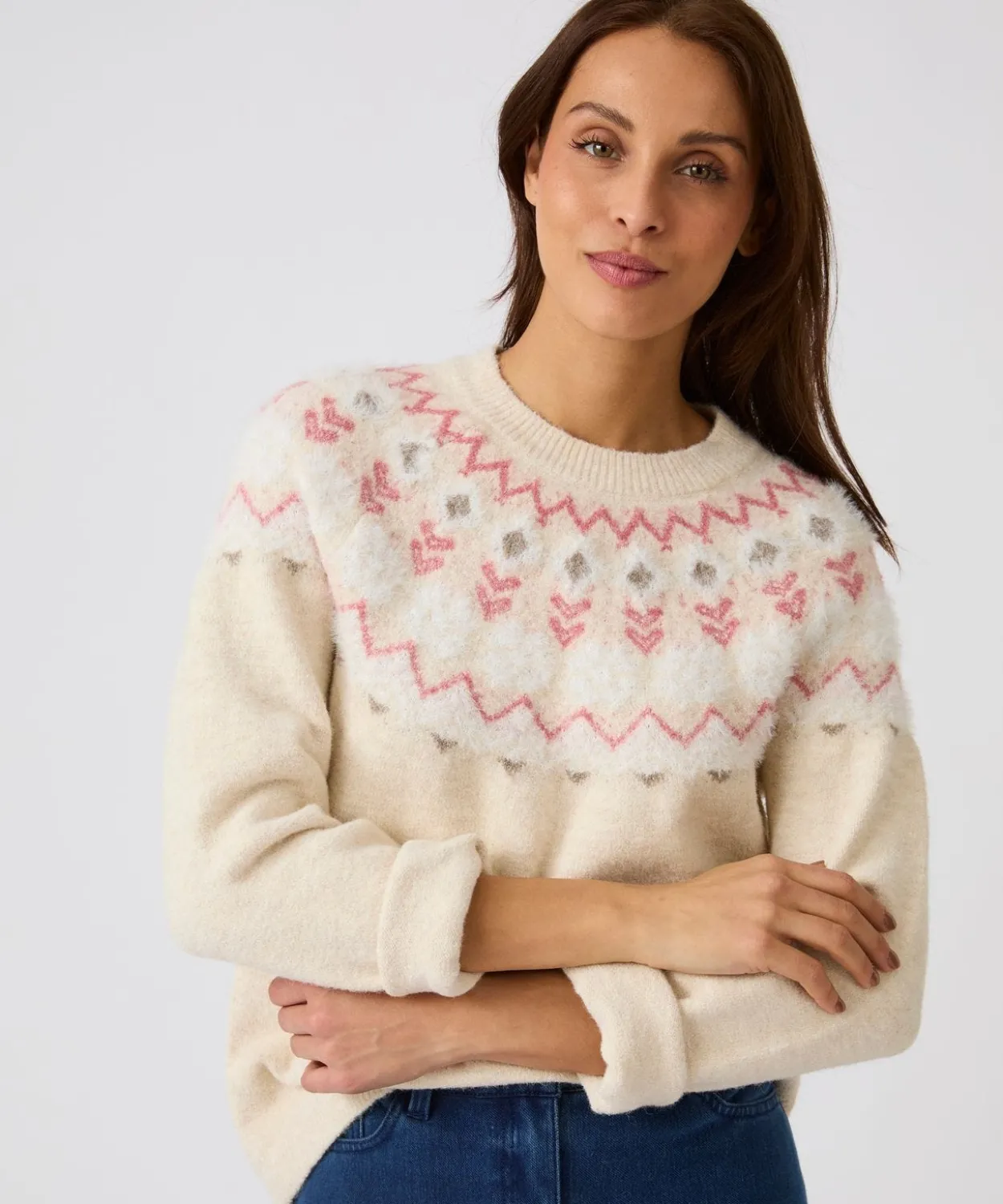 Pull jacquard Thermolactyl
