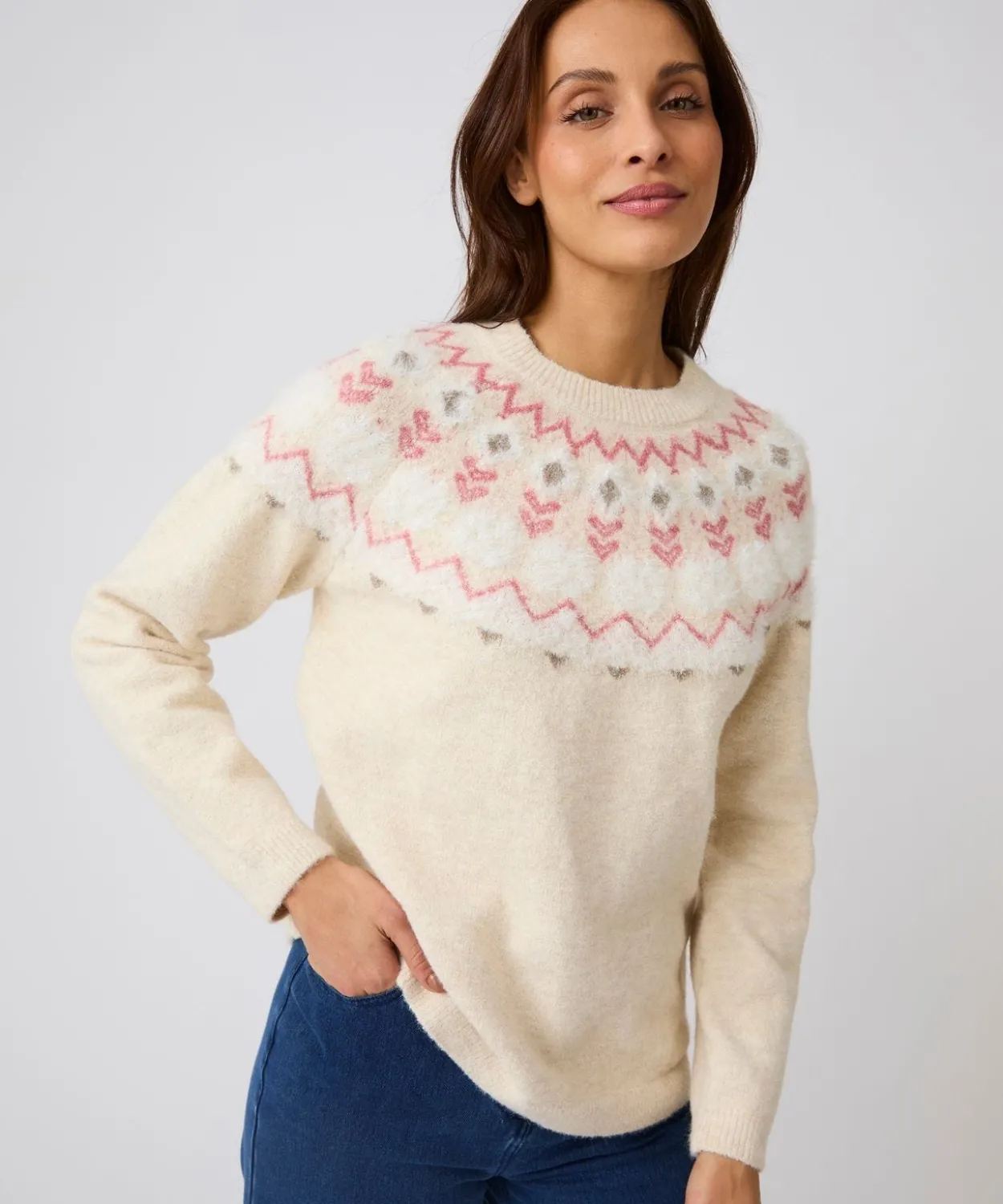 Pull jacquard Thermolactyl