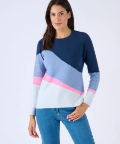 Pull jeu de couleurs