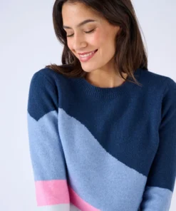 Pull jeu de couleurs