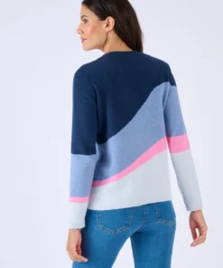Pull jeu de couleurs