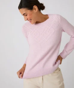 Pull jeu de maille fantaisie Thermolactyl