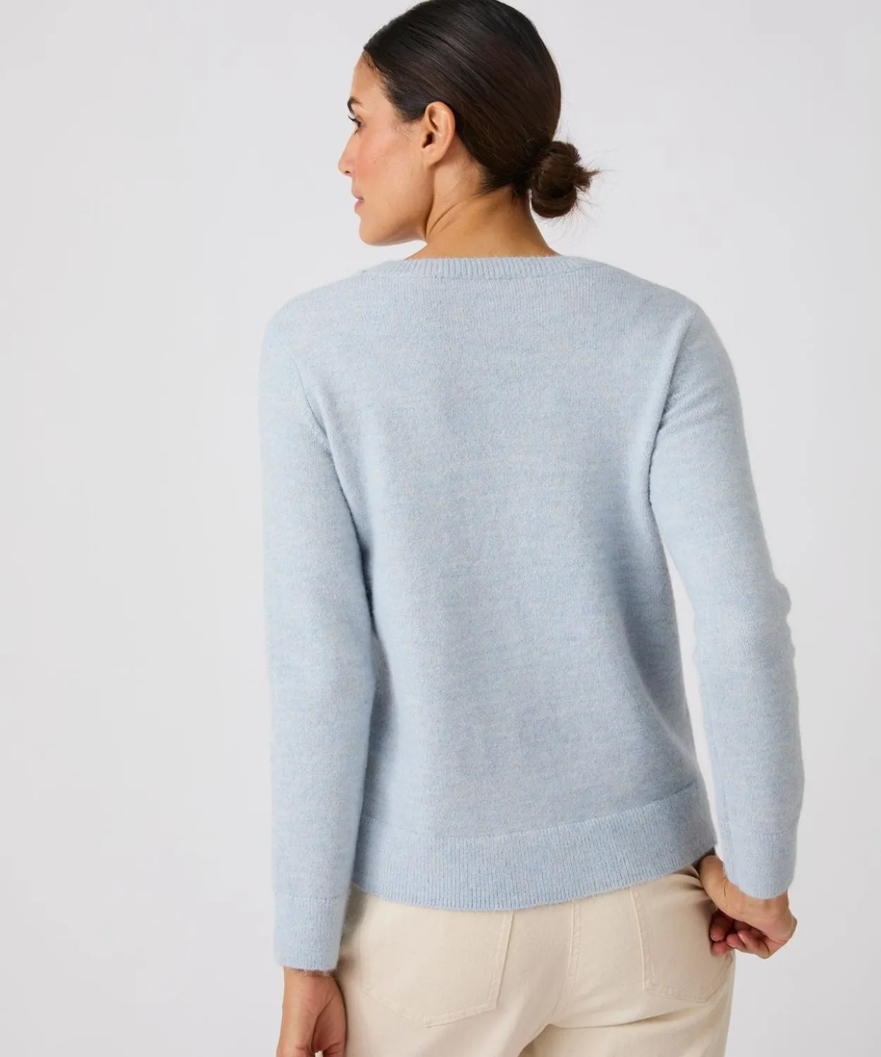 Pull jeu de maille fantaisie Thermolactyl